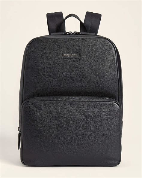 michael kors bryant pebble leather backpack|Bryant Medium Retro Pebbled Leather Backpack .